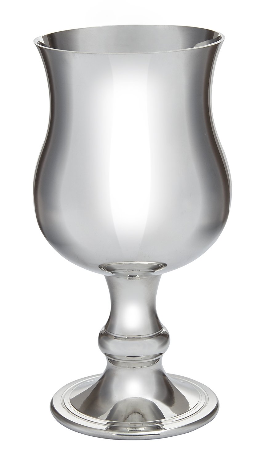 Georgian Style Pewter Goblet, Can be Engraved, Wine Cup, Chalice (Georgian Style Goblet)