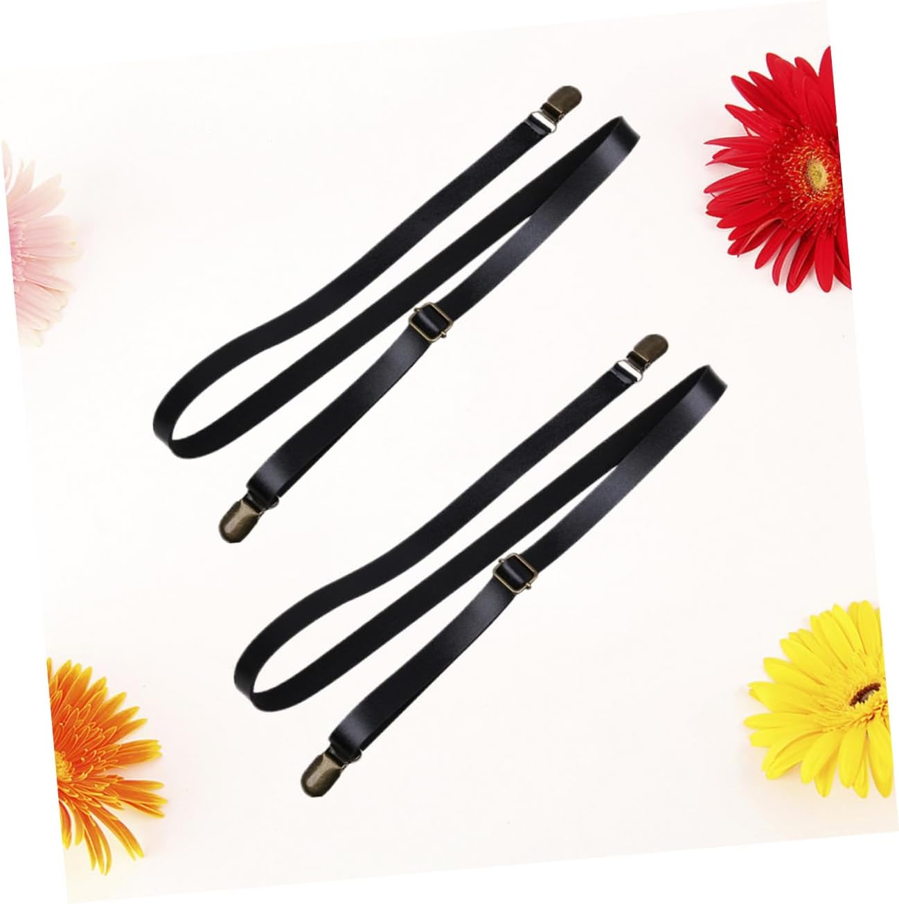Djustable Pants Suspenders 2pcs Straps Elastic Non Braces Comfortable for Boys and Girls Boys or Girls