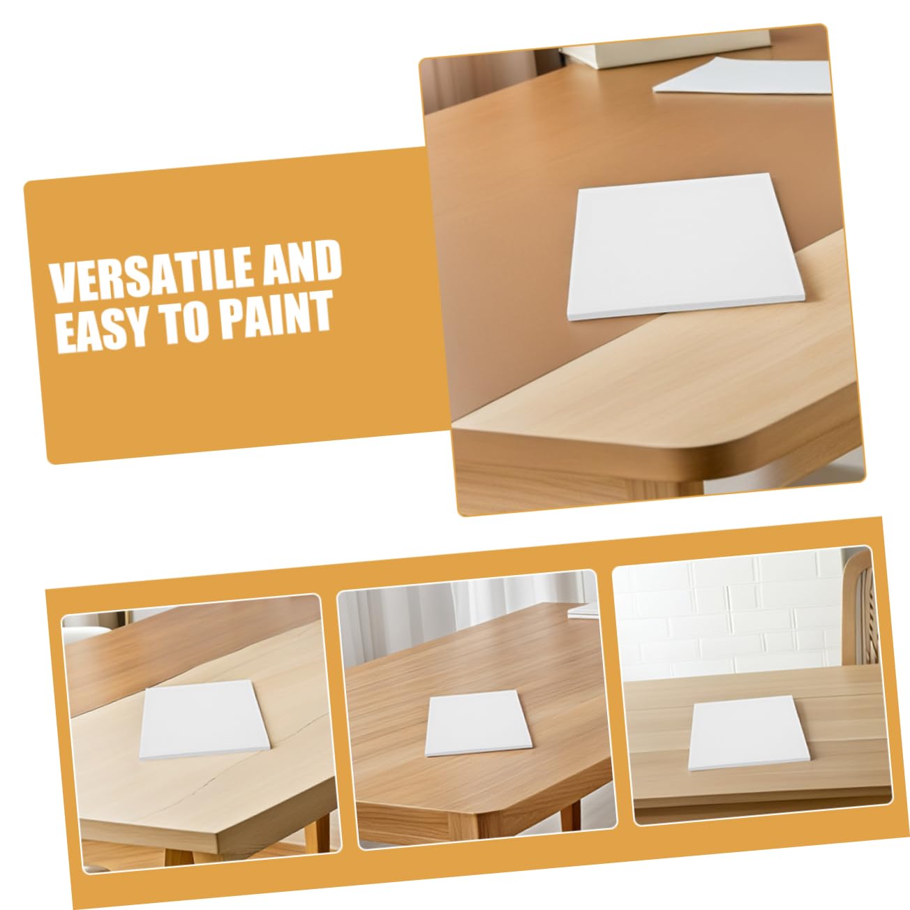 SHINEOFI Azulejos de Cerámica para Pintar Posavasos Artesanales Cuadrados de Azulejo de Cerámica para Manualidades Decoración del Hogar y Uso Educativo