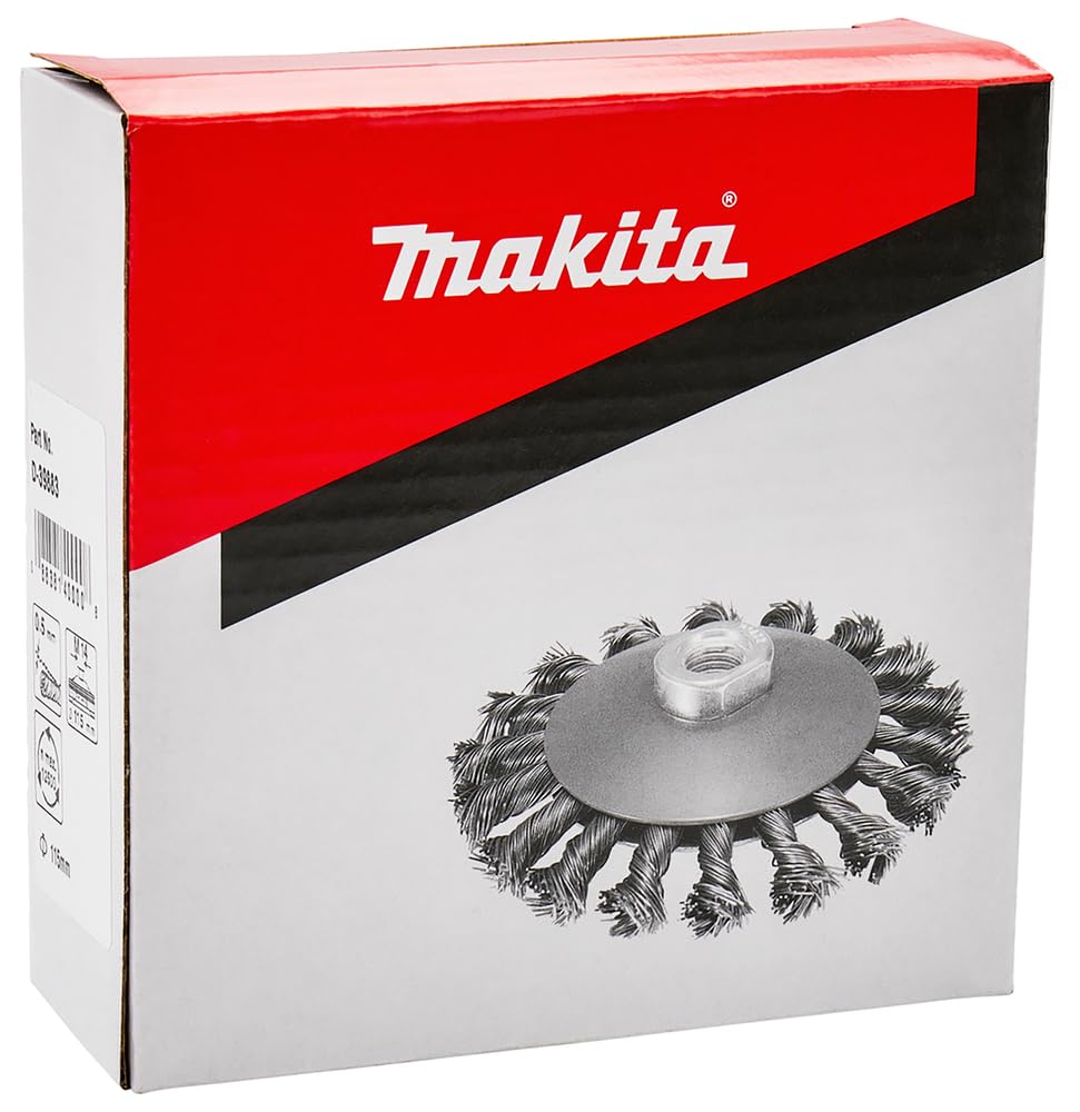 Makita D-39883 Spazzolametallica 115mm, m14