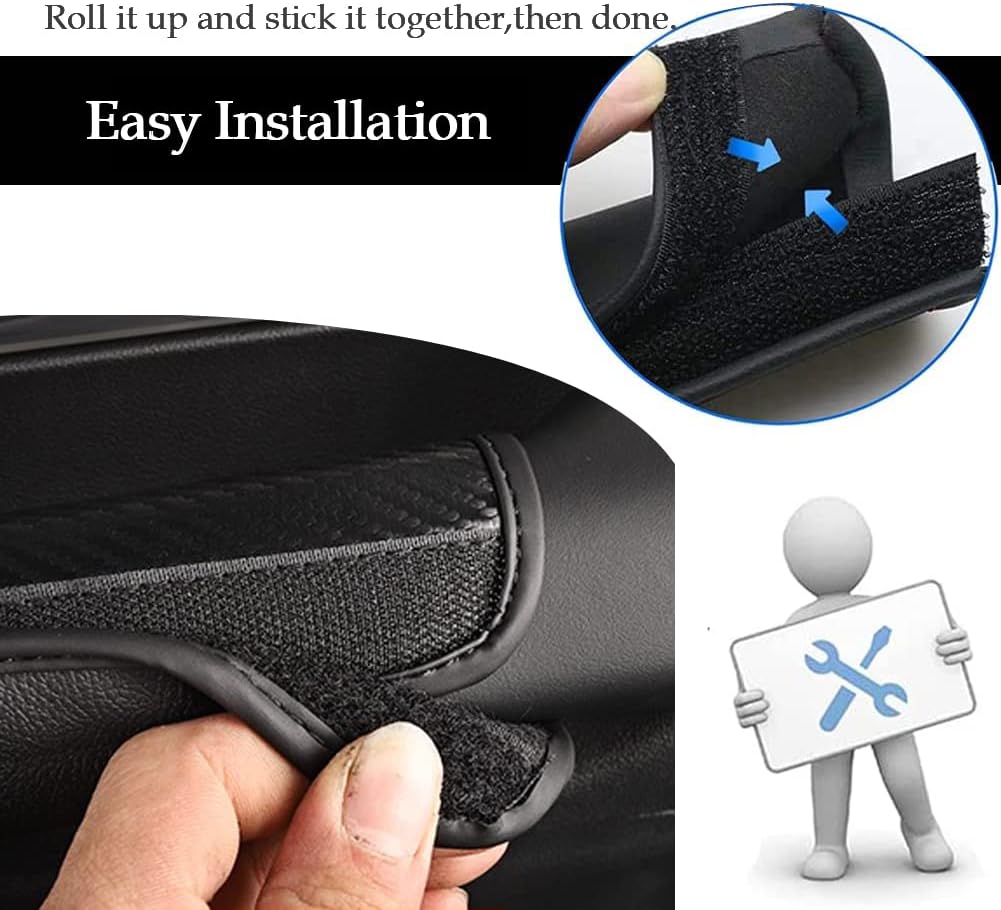 Car Grab Handle Cover,Soft Car Handle Protector,Car Grip Gloves, PU Leather Material,Interior Accessories for Most Cars,2Pcs