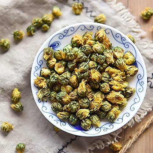 Dian Mai 80G 3.52Oz Fetal Chrysanthemum Hang White Chrysanthemum Bud Tongxiang Fetus Chrysanthemum Fresh Sulfur Free Flower Tea #TOP3