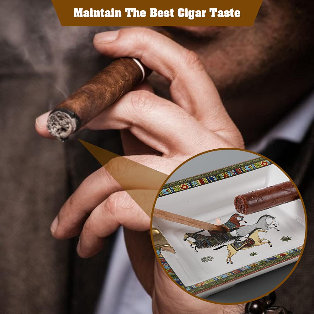 Amazon.com: 100 Packs Spanish Cedar Cigar Lighter, Spanish Cedar Wood  Veneer Lumber Strip Chip, Cigar Lighting and Pipe Smoking Accessories and  Humidor for Cigar Box Tray Jar and Case : Health &