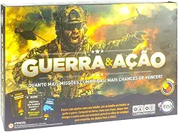 Jogo de Tabuleiro Guerra & Acao Tóia 12184