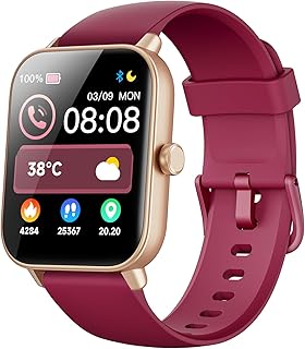 Smart Watch for Women, Answer/Make Calls, Smart Watches for Women iPhone/Samsung/Android,Alexa Built-in, Fitness Watch wit…