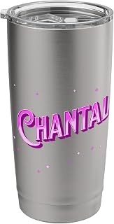 Chantal Name Personalised Stainless Steel Insulated Tumbler