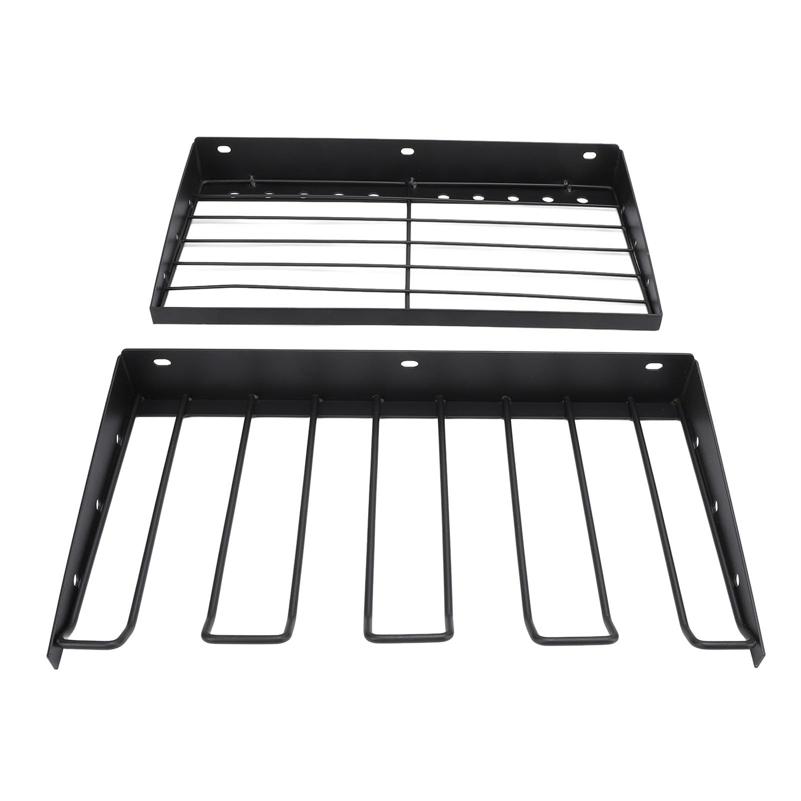 Fabater Organizador de Herramientas Eléctricas, Estante de Almacenamiento de Herramientas de Montaje en Pared de Hierro Resistente, Estante de Almacenamiento de que Ahorra Espacio con Soporte
