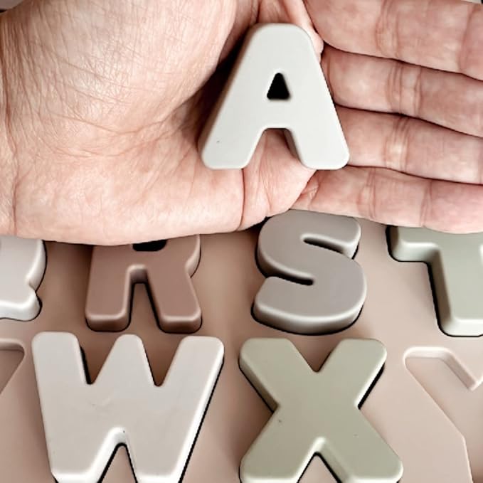 Puzzle de Silicone Alfabeto para Bebes 6 Meses miniatura 5
