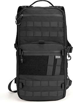 TACTICAL_GEEK ModCase B2 Ultimate EDC Tactical Backpack 14L High Capacity Anti-shock Laptop Compartment Waterproof Molle System for Hiking Camping Commuting Backpack Dayback Backpack Black