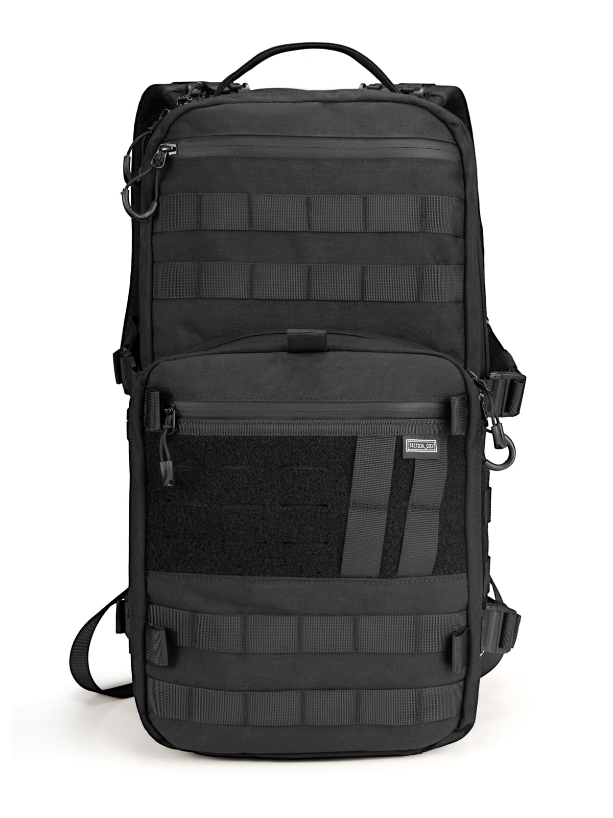 TACTICAL_GEEK ModCase B2 plecak taktyczny EDC: duża pojemność 14 l, odporna na wstrząsy, kieszeń na laptopa, wodoszczelny, system Molle, na wędrówki, kemping, dojazdy do pracy, plecak dzienny