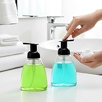 Vista 4 de Bekith 12 Pack Foaming Hand Soap Dispenser, 10 Oz Liquid Soap Dispenser Empty Refillable Containers Plastic Pump Bottles for Kitchen, Bathroom