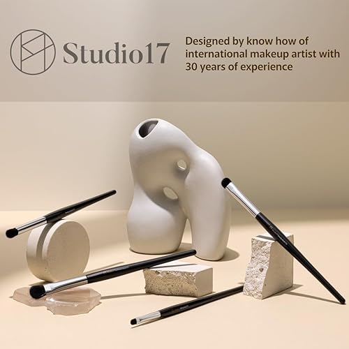 Miniatura 6 de Brocha para quitar la nariz, cepillo de maquillaje profesional con cerdas sintéticas de primera calidad, cepillo de maquillaje coreano impecable