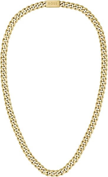 BOSS Men's Necklace in Yellow Gold