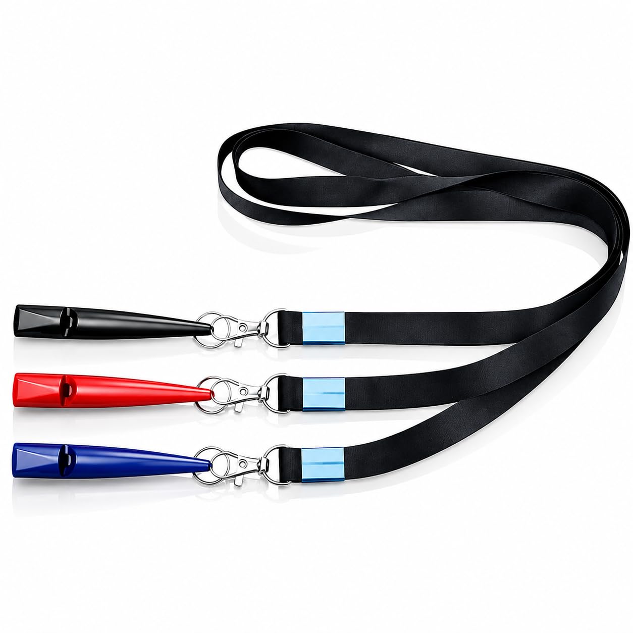 3 Pack Professional Dog Whistle Set with Adjustable Tone and Lanyards, Silent Dog Whistle for Training Puppies and Adult Dogs, Dog Recall Whistle for Obedience, Dog Whistles for Recall Sessions