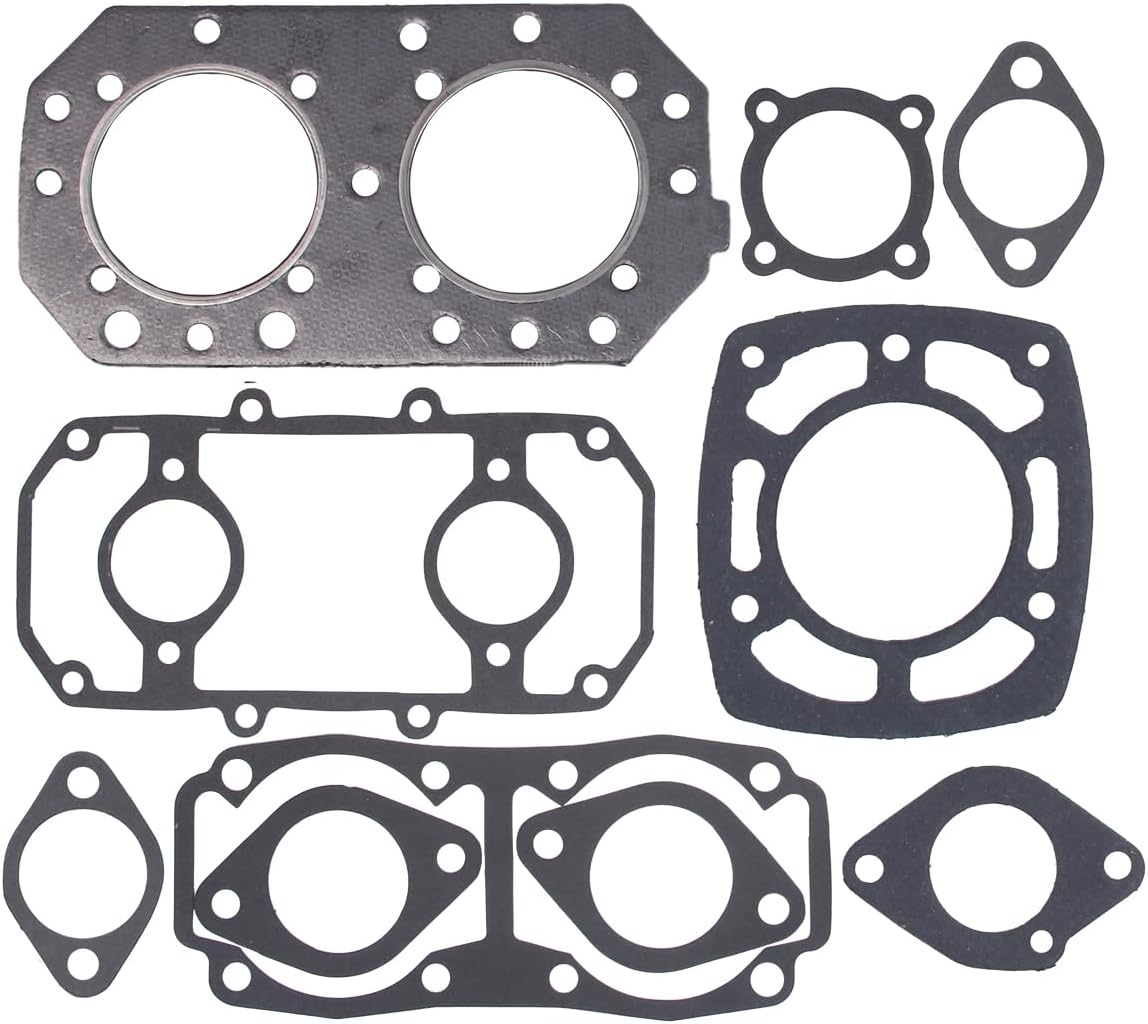 BH-Motor New Complete Full Engine Gasket Set Oil Seals for Kawasaki Jet Ski 550 550 SX JS550 Watercraft 1982-1989 Replace # 611103