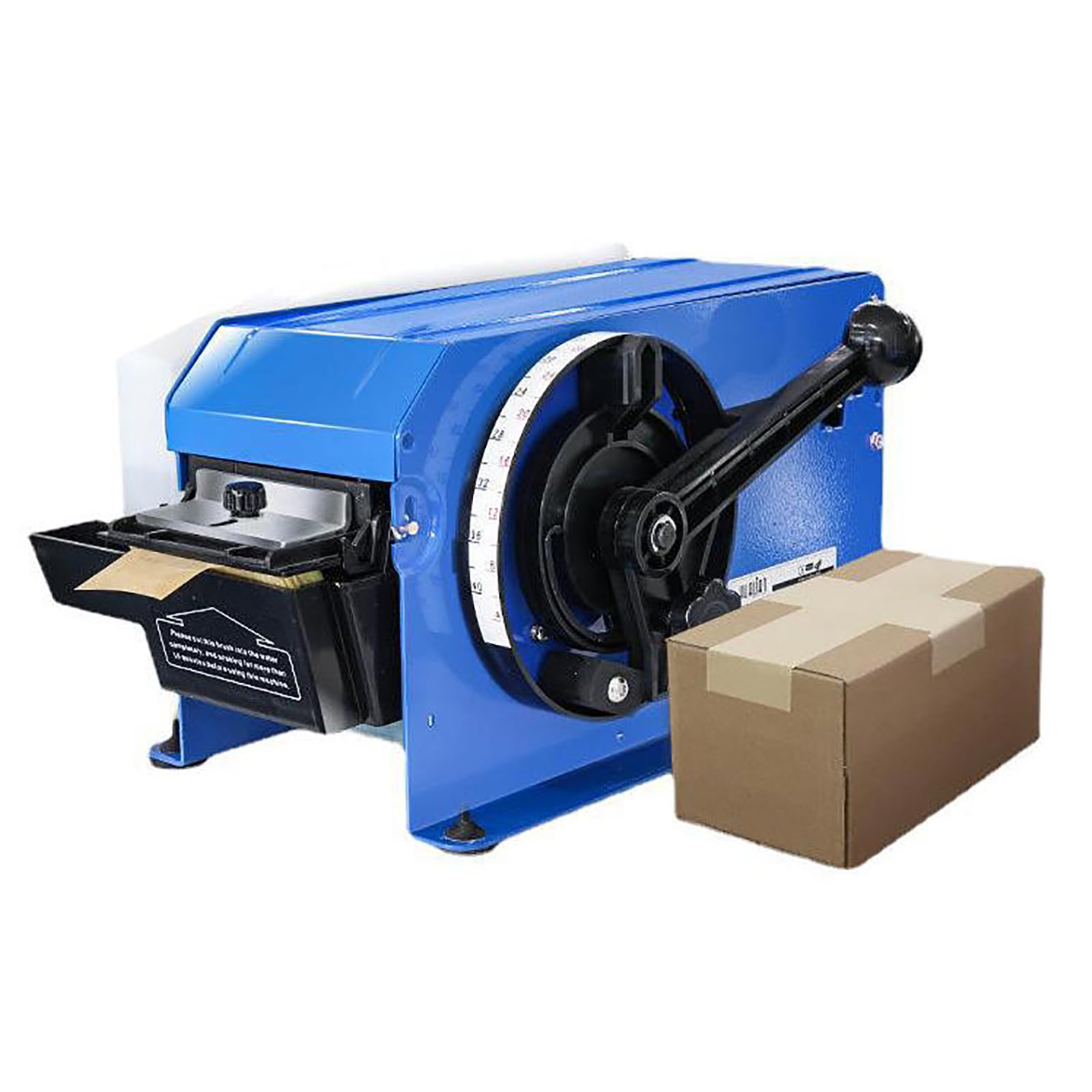 Dozownik taśmy Kraft, półautomatyczny dozownik taśmy aktywowanej wodą z regulowaną długością cięcia 10-100 cm, szerokość 2-10 cm, trwały do uszczelniania opakowań kartonowych