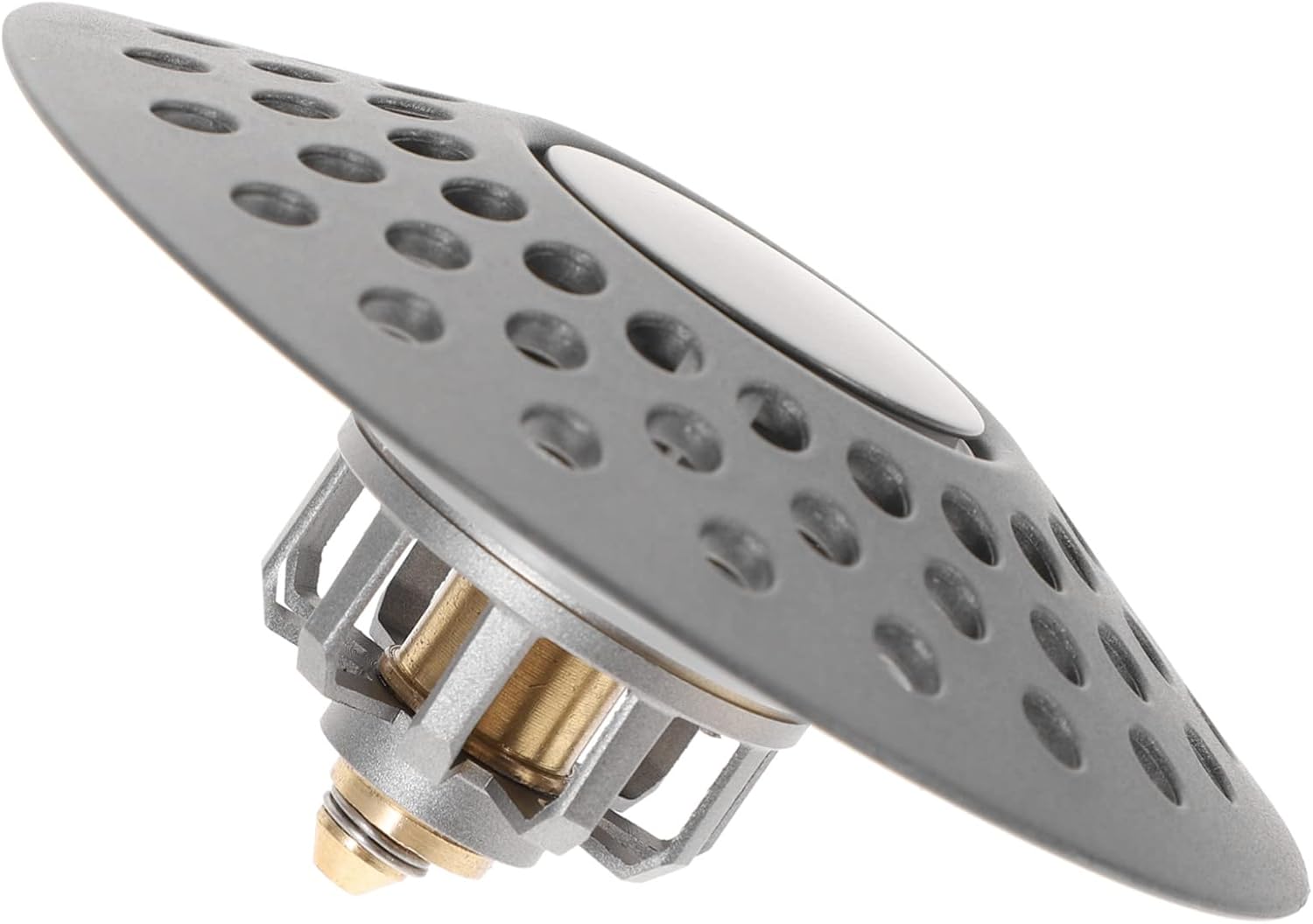 Mipcase 2pcs Bathtub Drain Sink Stopper -Clogging Strainer Easy to Clean High Rebound Spring for Bathroom Shower Drains