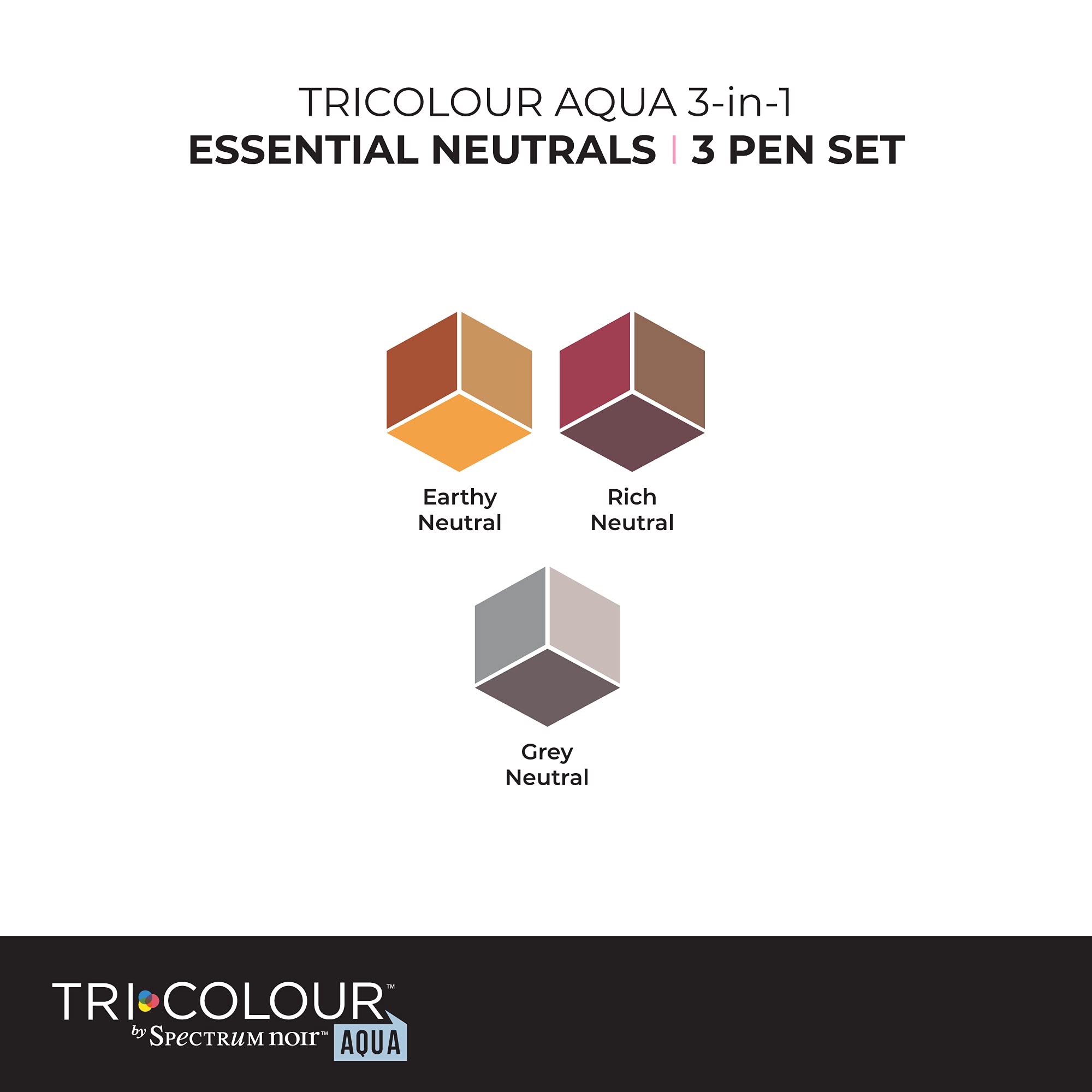 Spectrum Noir TriColour Brush Nib Watercolour Markers