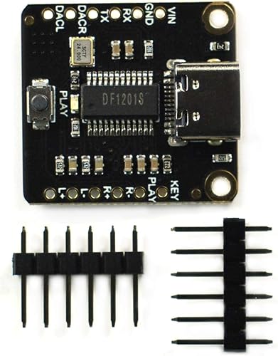 Miniatura 5 de DFRobot Reproductor MP3 para Arduino  Módulo MP3 Mini con almacenamiento integrado de 128 MB