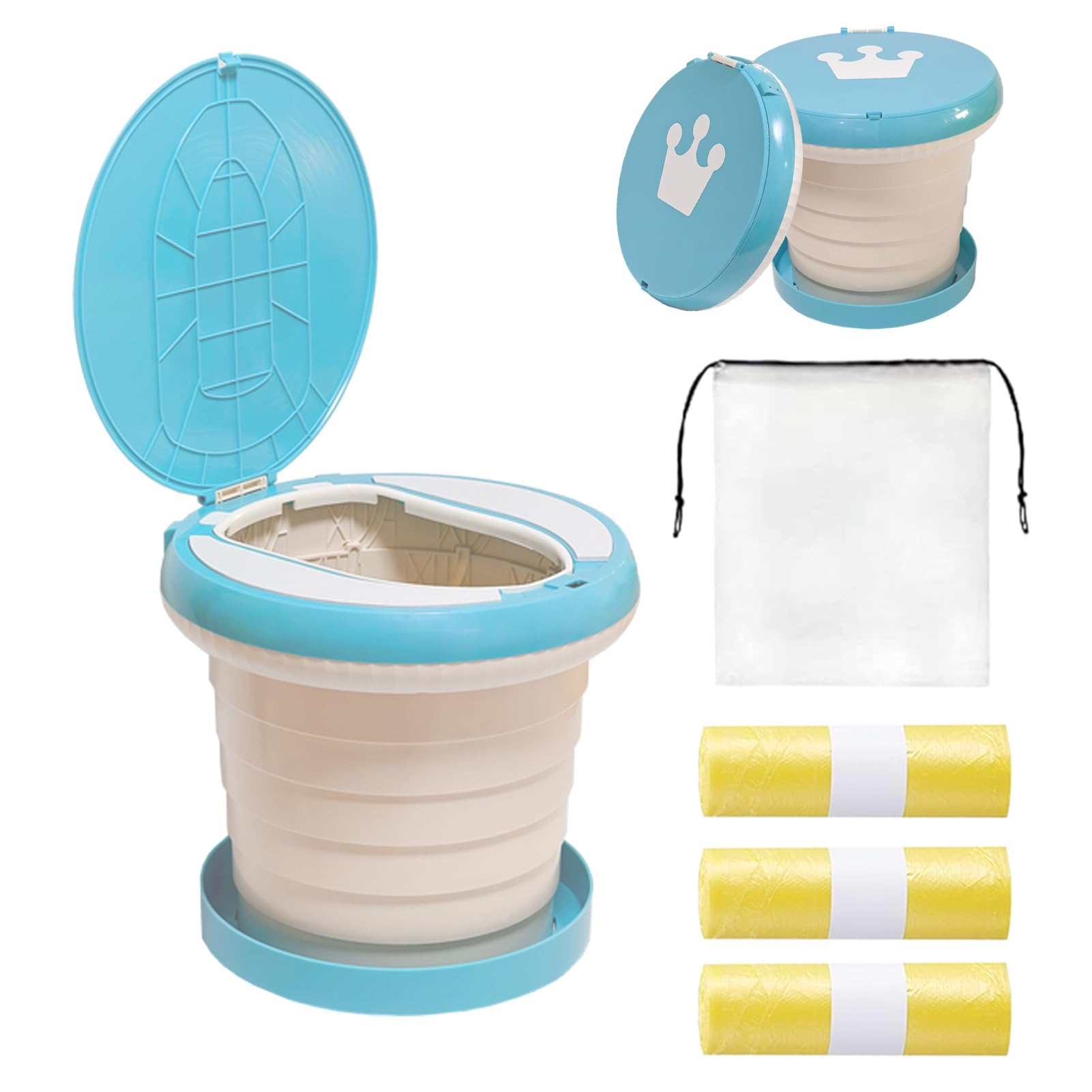 SunnySmile,Travel Potty,Car Potty for Toddler,Portable Toilet for Kids