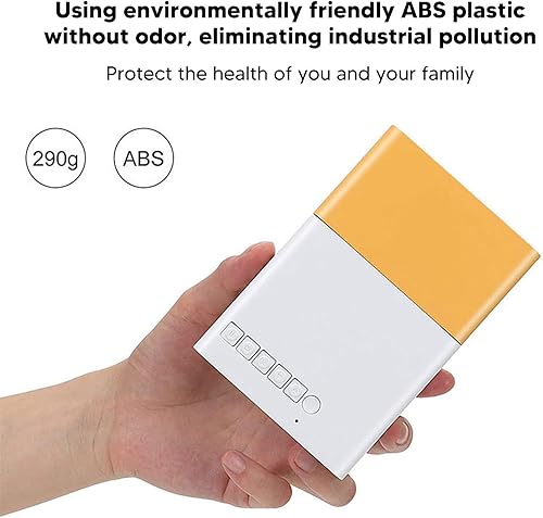 Miniatura 4 de Mini proyector portátil HD 1080P para películas y juegos, compacto y ligero, USB y conectividad, ideal para viajes, campamento y entretenimiento en