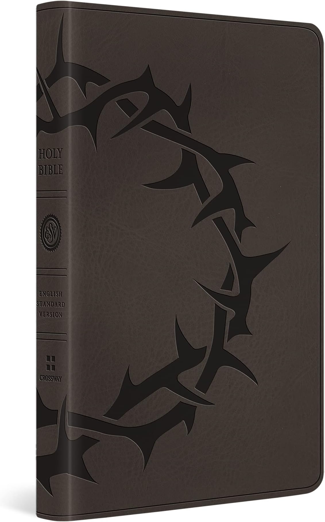 ESV Premium Gift Bible (Trutone, Charcoal, Crown Design)