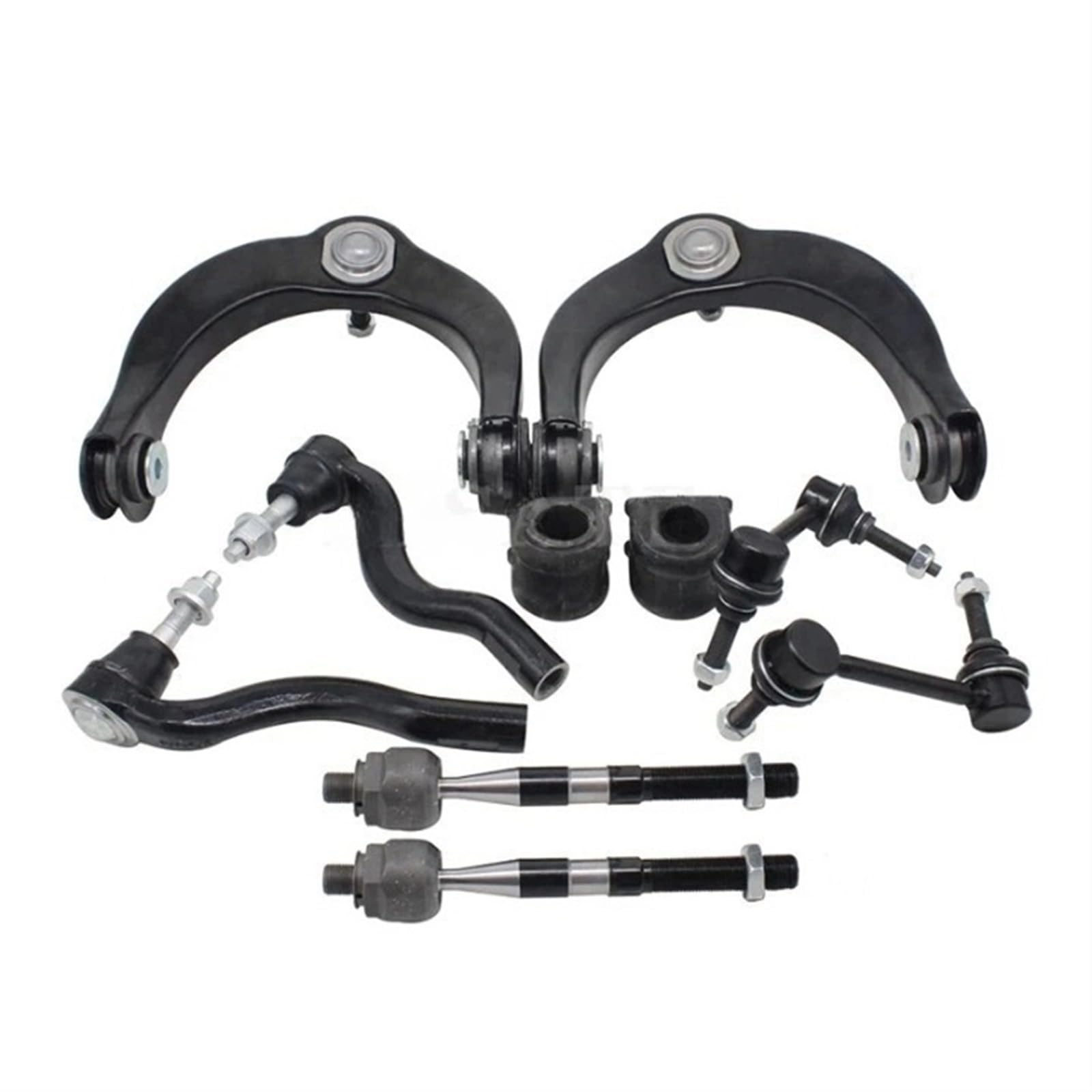 10 unids/set compatible con Jeep Grand Cherokee 2011-2015 brazos de control superior delantero barra estabilizadora barra estabilizadora enlaces barra de dirección