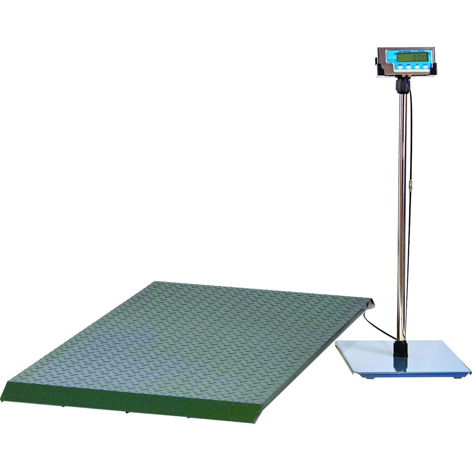 Brecknell Low-Profile Floor Scale - 1000 Lb./454 Kg. Capacity