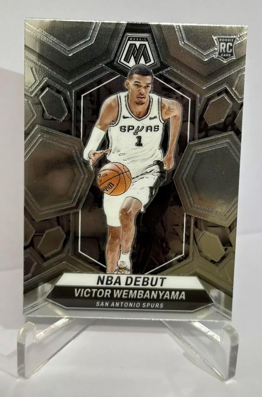 2023-24 Mosaic Basketball Victor Wembanyama Rookie Debut RC #257