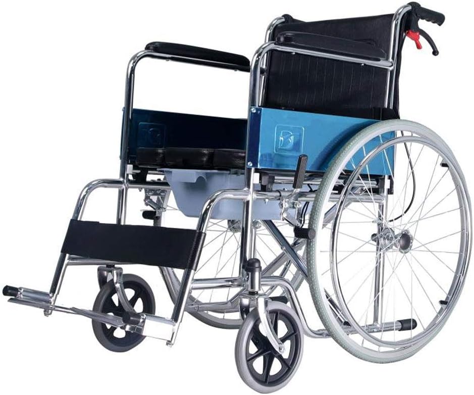 ファッションなデザイン 軽量で使い勝手の良い車椅子 フットスツールの高さは5cm