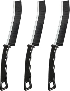 3PCS Hard Bristled Crevice Gap Cleaning Brush, Deep Tile Joints Grout Cleaner Scrub Brush Tool for Kitchen, Bathroom