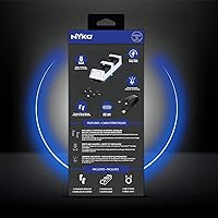 Vista 8 de Nyko Dualsense Estación de carga para PlayStation 5 – Base de carga y caída para 2 controladores PS5 con indicadores LED y puerto USB adicional