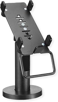 Roline Universal Swivel and Tilt Credit Card Terminal Stand Black