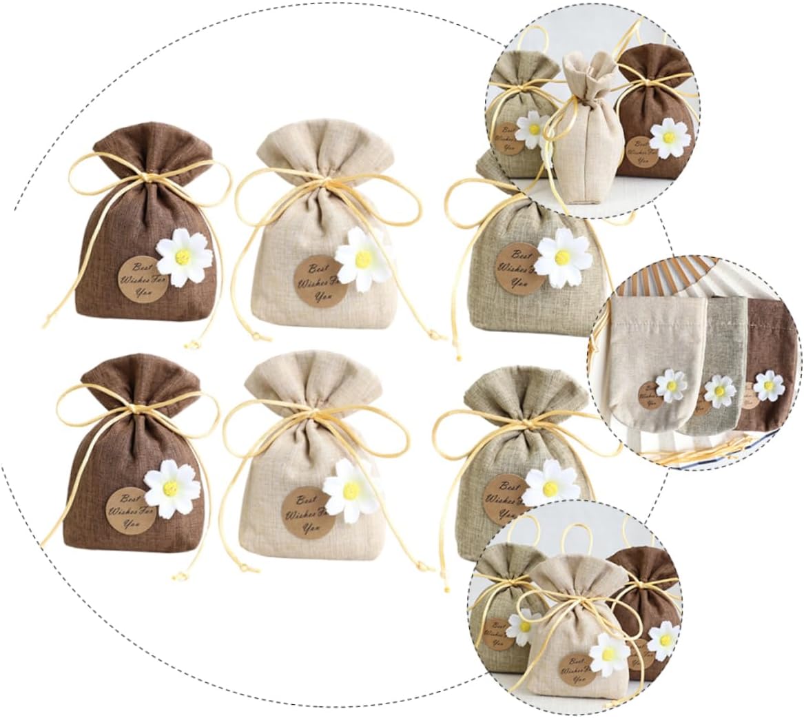 MAGICLULU 9pcs Bedroom Fragrance Sachets Portable Hanging Empty Sachets Scent Pouches Pendants for Car Home Decor