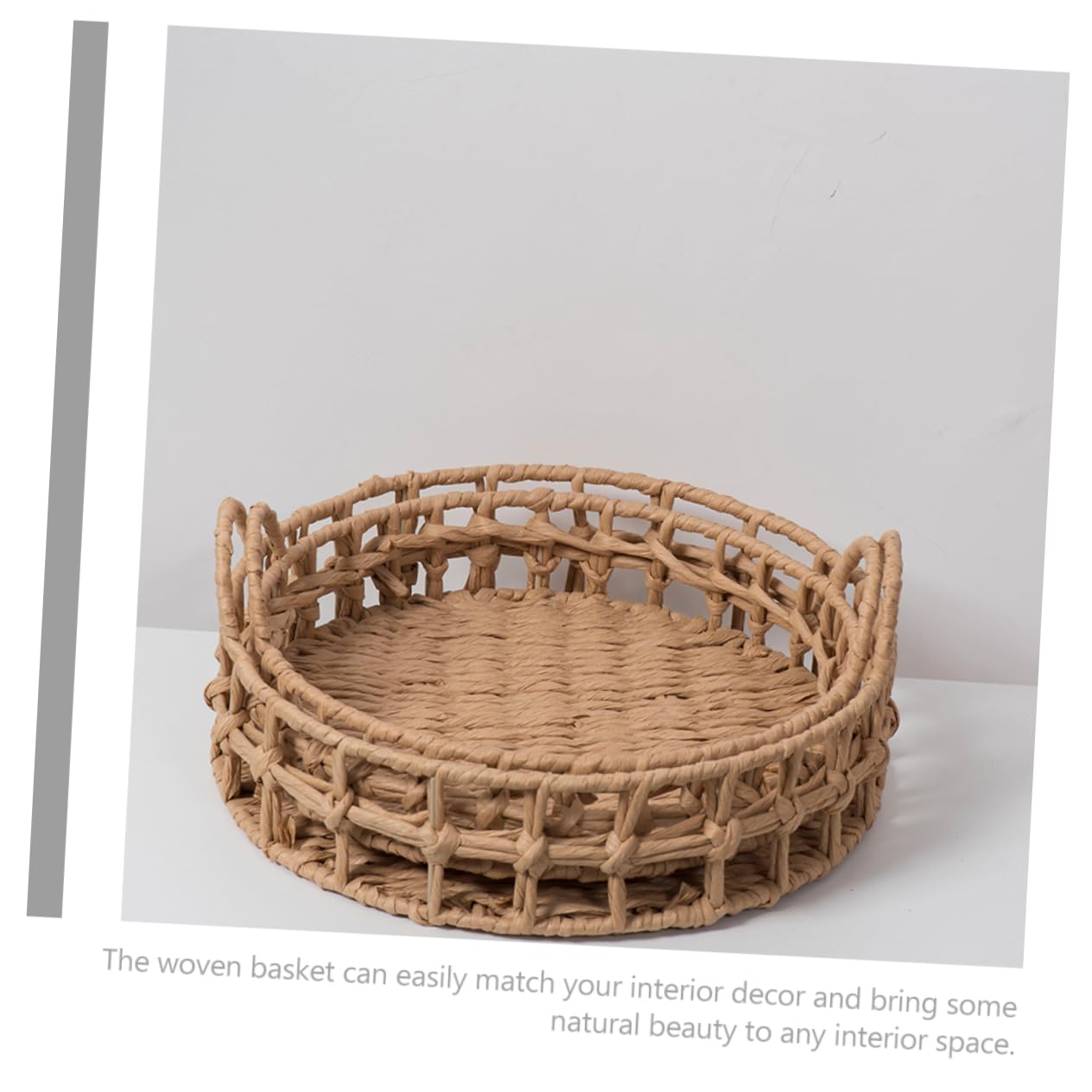 MAGICLULU 1pièce Panier De Rangement Créatif Pour Fruits Et Snacks Panier Décoratif Polyvalent Pour Maison Cuisine Moyenne