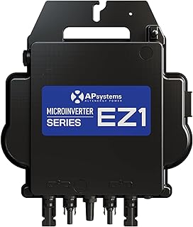 AP Systems Mikro-Wechselrichter 800 W EZ1-M-EU für Balkonkraftwerk, IP67 wetterfest, Plug-&-Play Installation, 2 MPPT, Bluetooth & WiFi, Micro Inverter