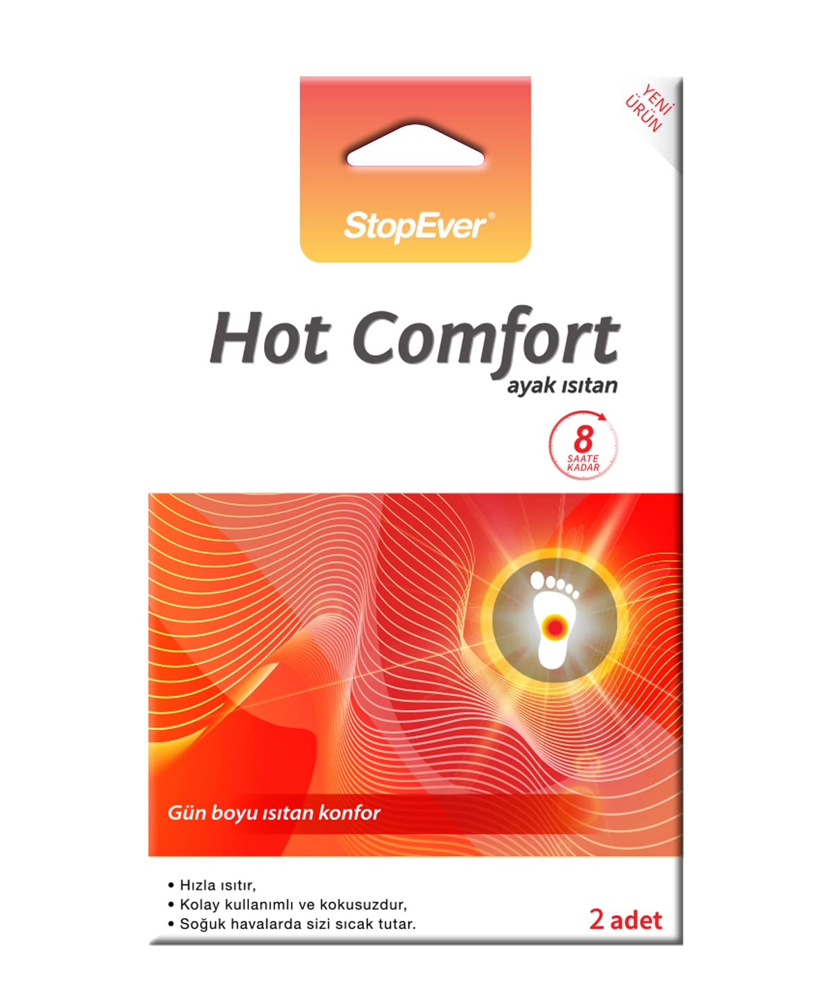StopEver Hot Comfort Ayak Isıtan 1x2