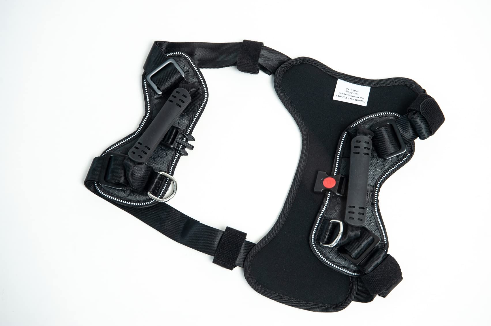 DogMaster 2.0 Hundesicherheitsgurt, schwarz/Black, Größe L