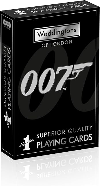 James Bond 007 Waddingtons Number Playing Cards
