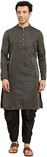 amodh by kisah Men's Art Silk Regular Fit Solid Kurta | Indian Kurta | Festive Ethnic Kurta-picture-35