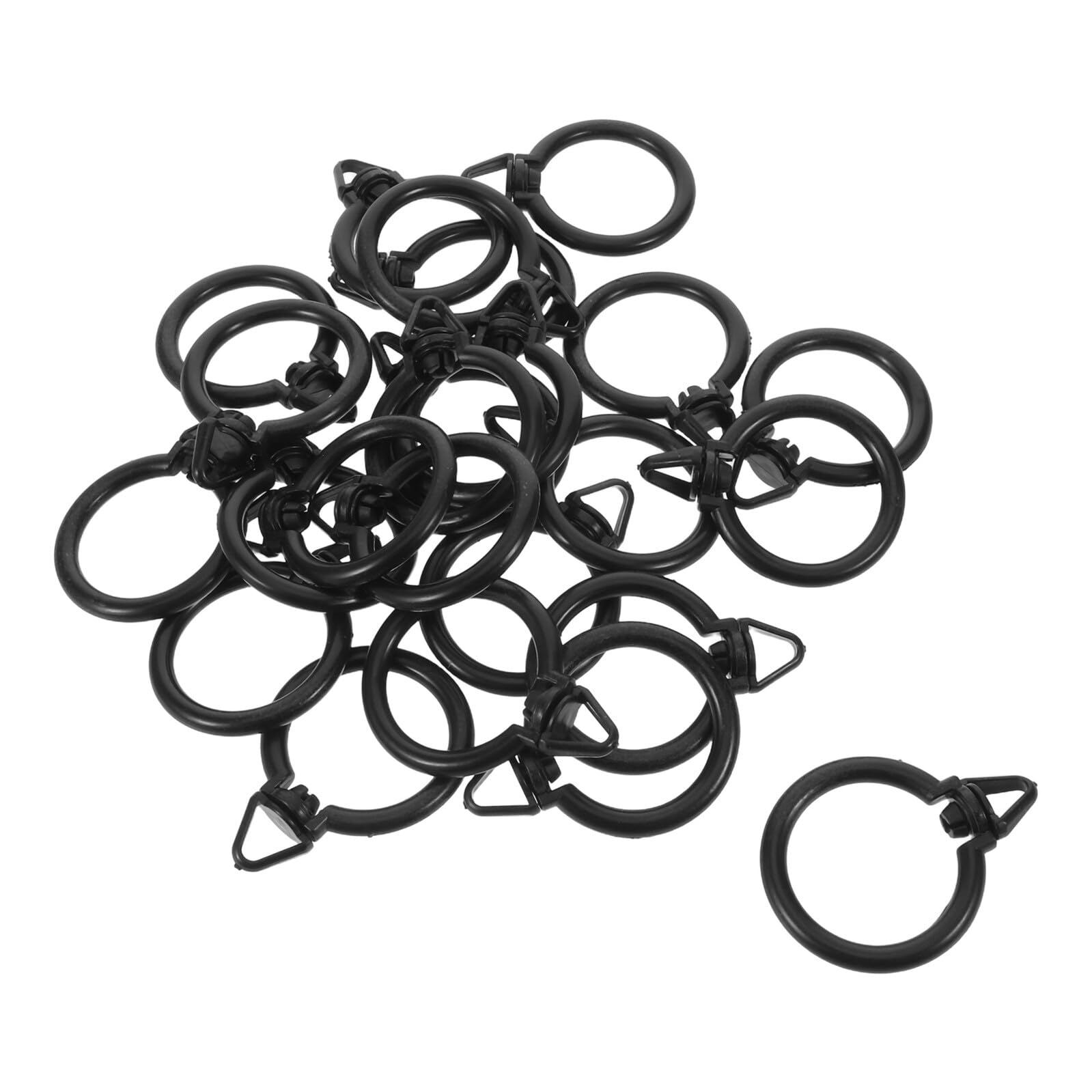 Anillas para persianas romanas que solucionan el atasco de cordones