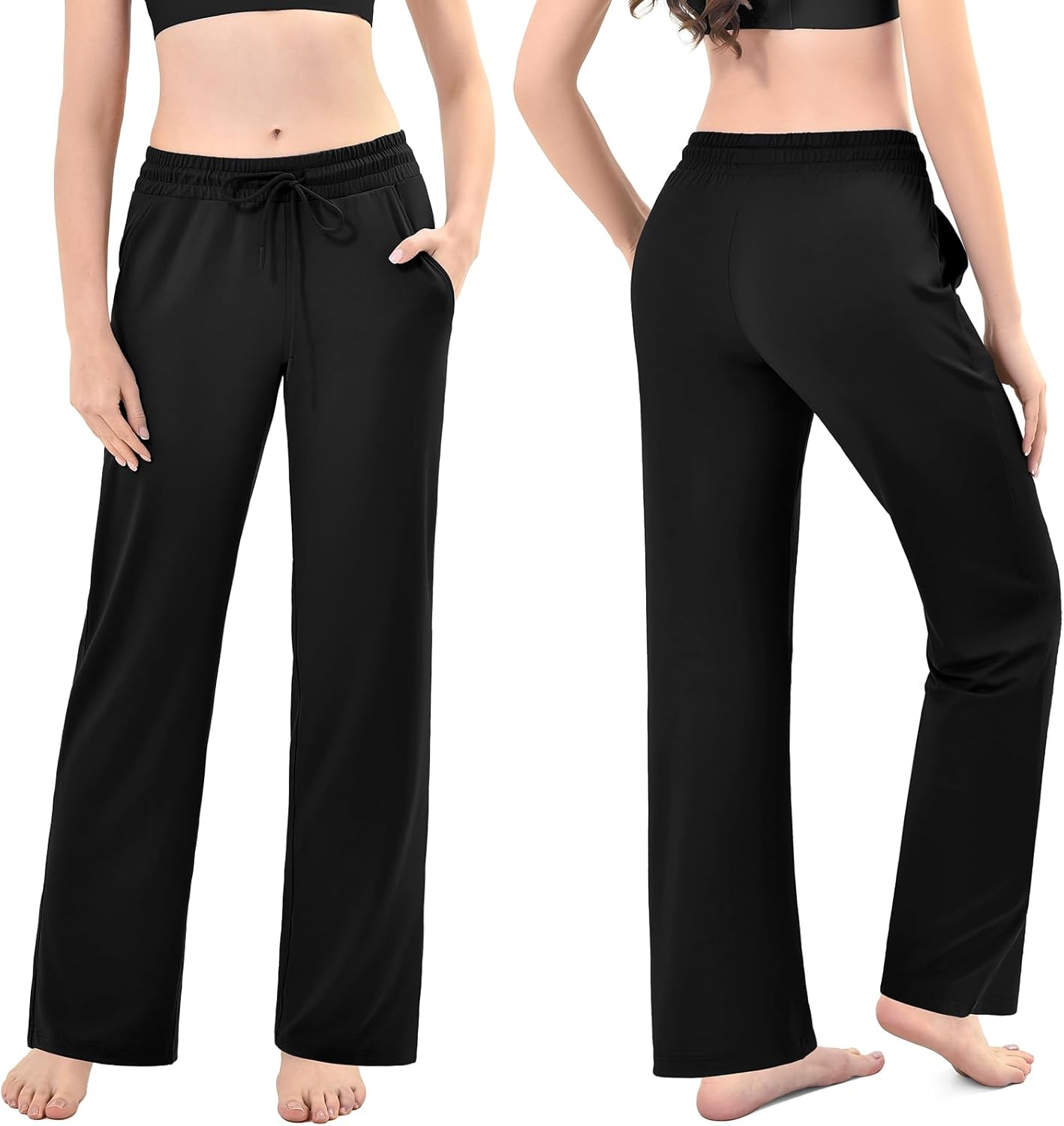 Stanpetix Track Pants Women Loose Straight Leg Women’s Sweatpants with Pockets for Sports Jogging - Image 2