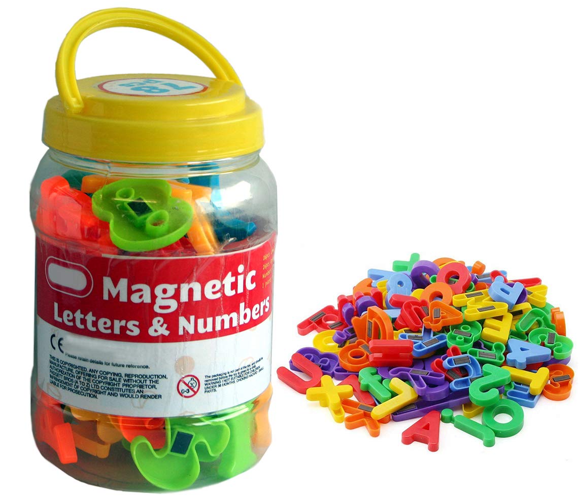 Buy 78 Fridge Letters, Numbers & Symbols in a Tub, Great Way for Children to Learn ABC