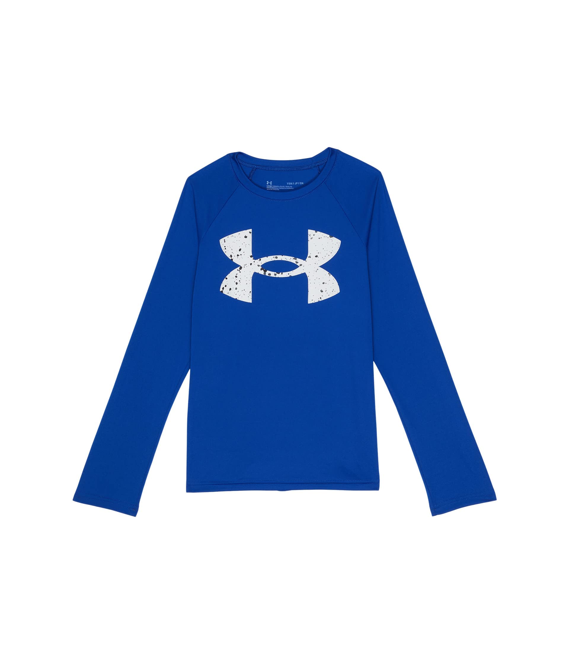 Under Armour Camiseta de Manga Larga con Logotipo técnico para niño