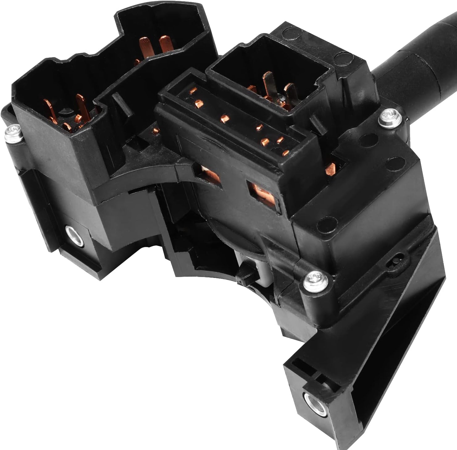 DNA MOTORING OEM-SW-0010 Combination Switch Compatible with 1992-1996 E150 E250,H/L Dimming, Turn Signal, Hazard Light, Wiper, Washer,Black