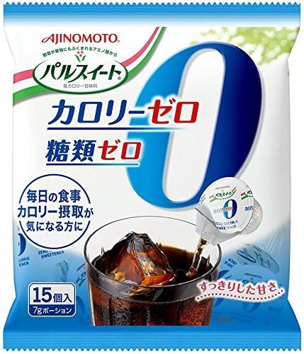 Amazon 味の素 パルスイート カロリーゼロ ポーション１５個入 ４ 味の素 砂糖 甘味料 通販
