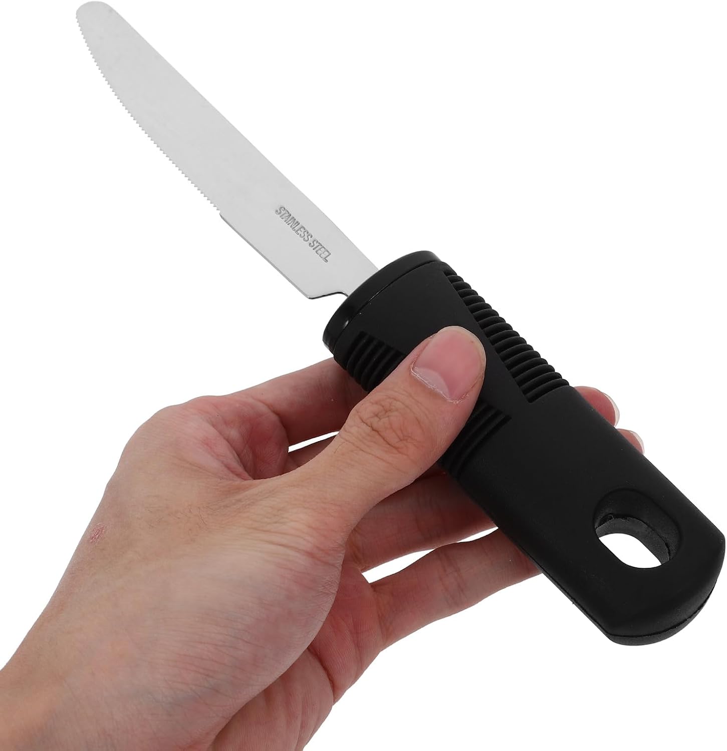 Adaptive Utensils for Hand Tremors 3 Piece Stainless Steel Set