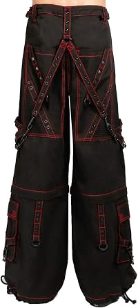 Tripp Super Stud Pants [Black/Red]
