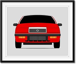 Chrysler LeBaron (1987-1995) 3rd Generation Inspired Poster Print Wall Art Decor Handmade (Unframed)