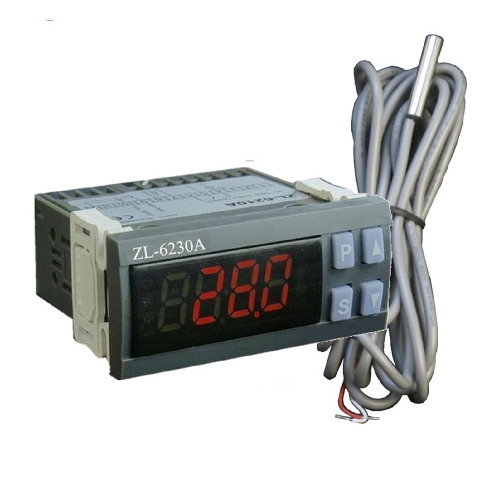 ZL-6230A, Cold Storage, Temperature Controller, Thermostat (Color : 220Vac Metal)